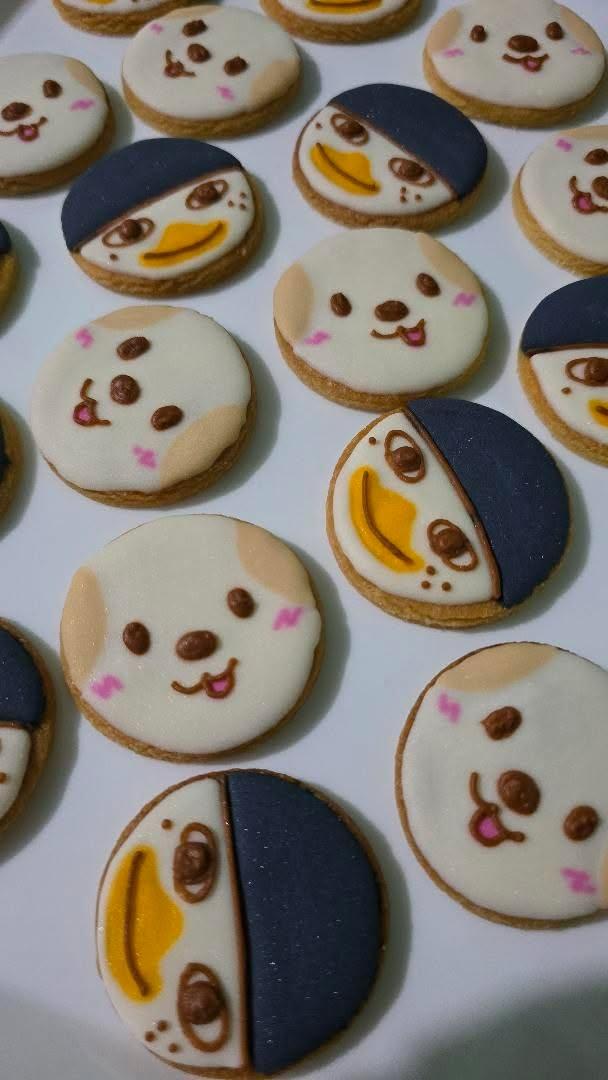 antonyoee's tweet photo. preview of the ddolbyeong and mongryeongie cookies 🥺🥺 

Thank you so much @baekedbox !! 🩷🩵🩷🩵🩷 

#BackTo252 #MostWanted_Sohee #MostWanted_Shotaro https://t.co/F6hMDTCgXq