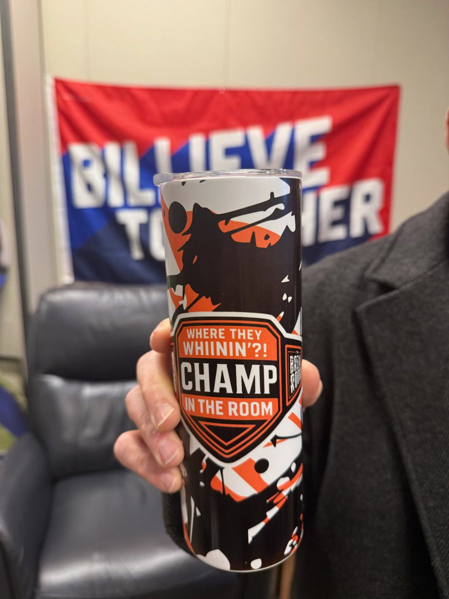 The champ is now OUT of Ben's hole.