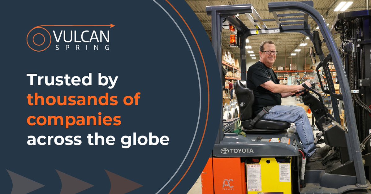 VulcanSpring's tweet image. Our reputation is built on precision, quality, and collaboration.

Wherever your design goes, our springs perform.
Discover how at 👉 hubs.ly/Q03R536G0

#VulcanSpring #BeyondtheSpring #MadeInTheUSA