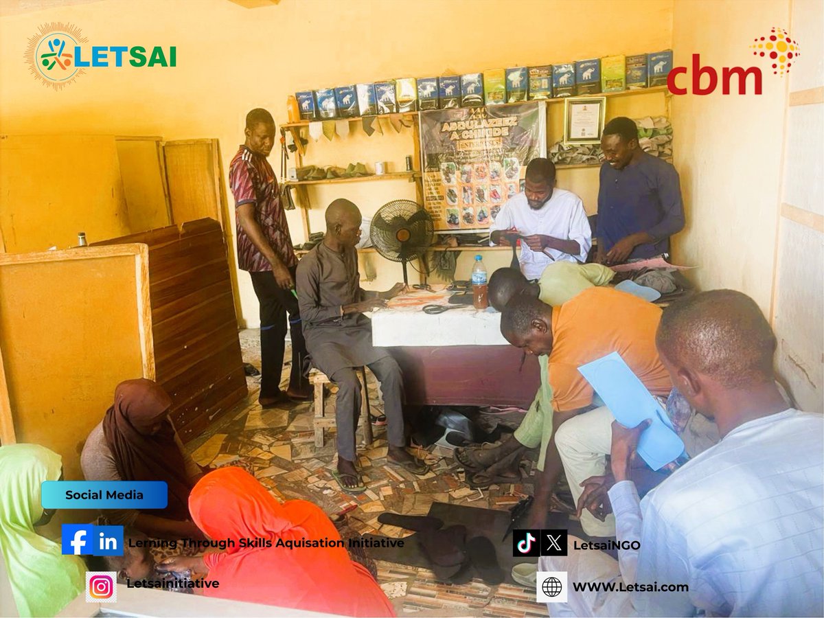 LetsaiNgo's tweet image. 𝗣𝗿𝗼𝗴𝗿𝗲𝘀𝘀 𝗶𝗻 𝗺𝗼𝘁𝗶𝗼𝗻!
Beneficiaries under the 𝗕𝗔𝗦𝗦𝗜𝗖𝗖 𝗣𝗿𝗼𝗷𝗲𝗰𝘁, implemented by 𝗟𝗘𝗧𝗦𝗔𝗜 and funded by 𝗖𝗕𝗠, proudly showcase the beautiful items they are produced.

#DisabilityInclusion
#InclusionForAll

@UNICEF_Nigeria
@UN
@UNWomenWatch