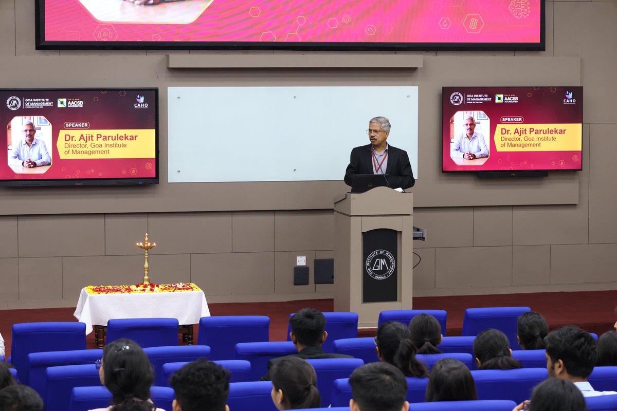 #GIM hosted the 'Sixth Annual #Healthcare Management Conclave' with <a href="/caho_official/">CAHO Official</a>, where leaders shared insights on health #innovation, #technology, and #digital health. The discussions on access &amp; system #design helped shape a shared #vision for a more inclusive #health sector.