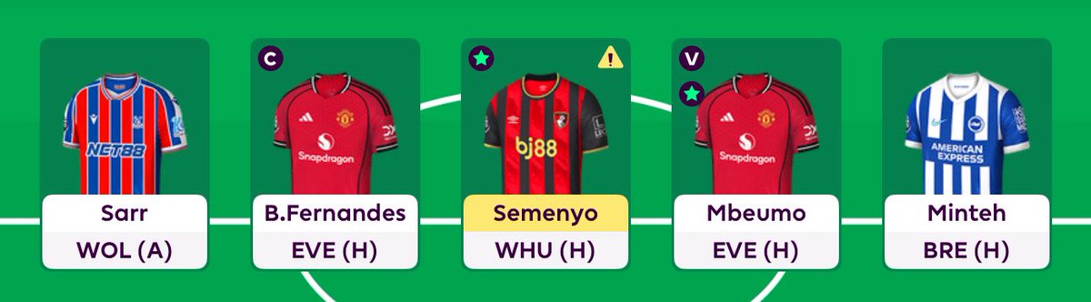 “Give me the best midfield for GW12” 🤔

“Sure thing” 🤭 🤩

#FPLCommunity #FPL #FantasyFootball