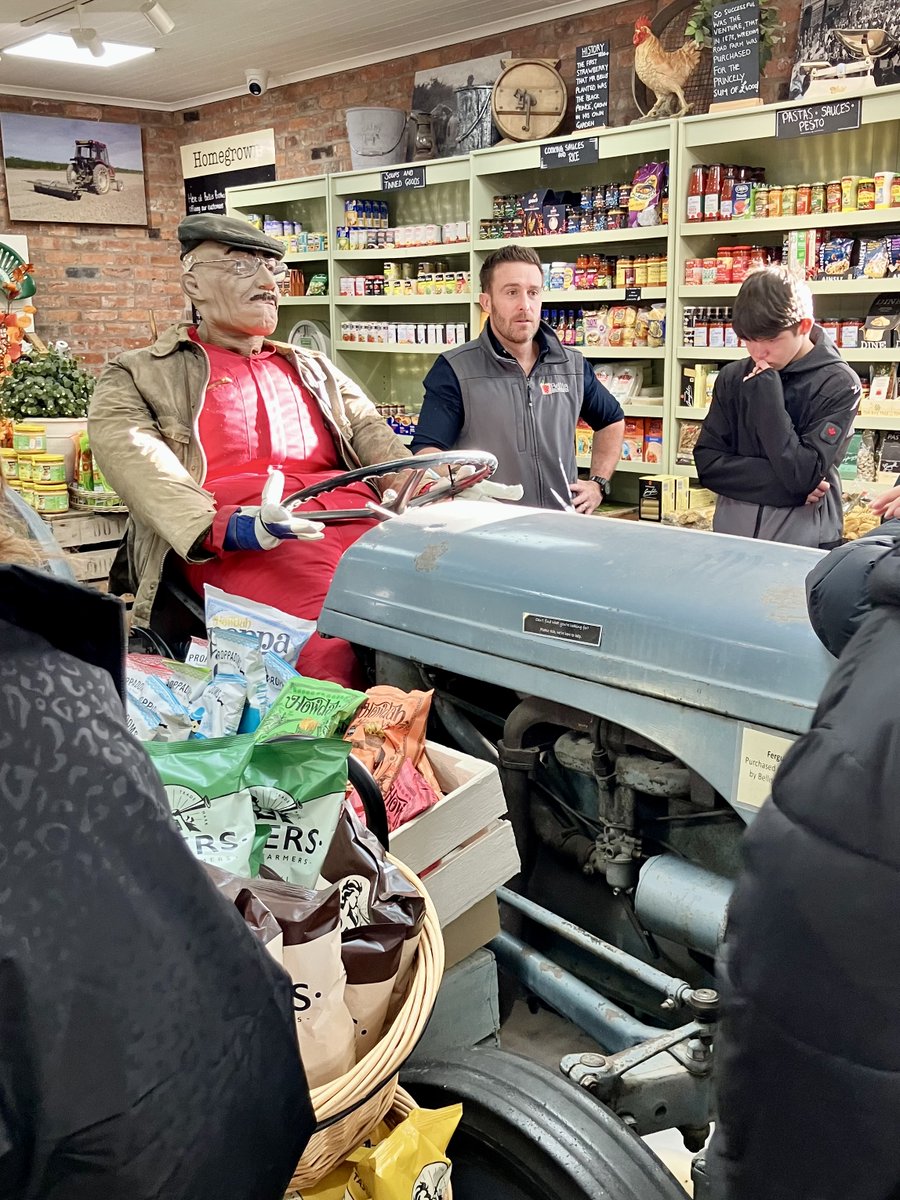 LloydwxmL's tweet image. Huge thanks to Adrian &amp;amp; the team @BellisBrothers for the amazing visit for @StChrisWrexham Pupils explored the farm shop, garden centre &amp;amp; restaurant—getting hands-on with pricing products, using scanners, caring for plants and displaying goods 🌿🛒🍽️ #LearningOutsideTheClassroom