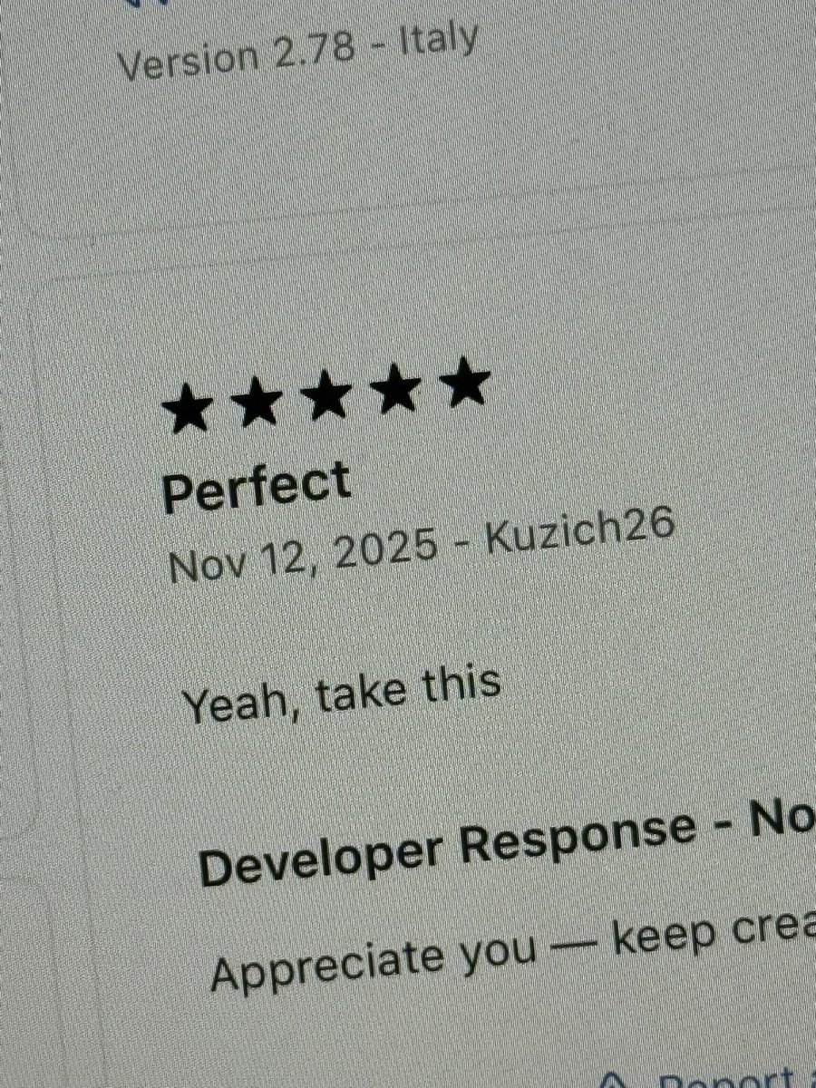 Real Glitché reviews from the App Store. Many have tried to copy us, but this energy can’t be faked. Thank you to all our users! 🔥🔥🔥