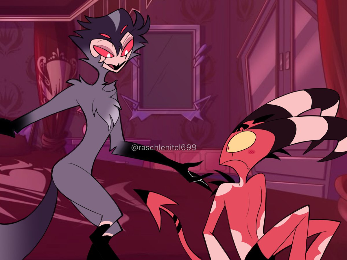 🎶Easy🎶 #hazbinhotel #stolitz #chaggie #helluvaboss