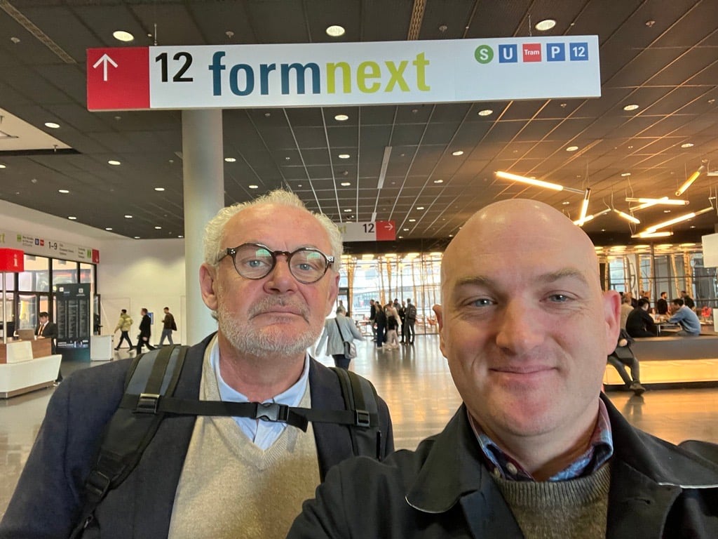 AdditiveWC's tweet photo. Hello from #Formnext 👋

Vincent Kettner, Sales, and Richard Williams, Commercial, are connecting across the show! If you’re looking to talk additive powders and parts, they’d welcome the opportunity to meet

Can’t make it? 👨‍💻 additive@wallcolmonoy.co.uk

#AdditiveManufacturing https://t.co/vNSs5sNO9B