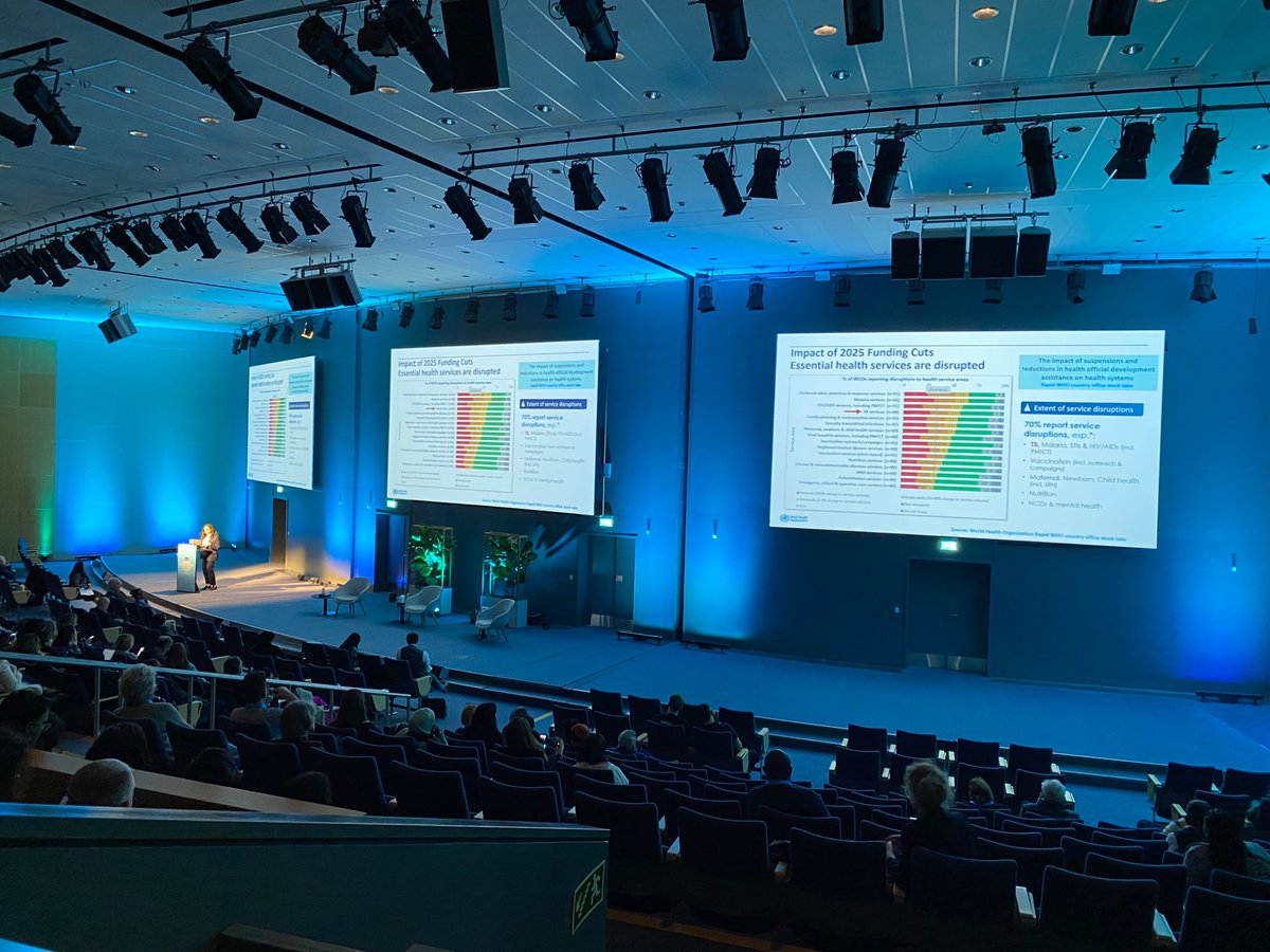 DFTablet's tweet image. WHO TB Symposium now at the Union World Conference on Lung Health in Copenhagen

Tereza Kasaeva (WHO, Director HIV, TB, hepatitis and STI) reports highlights from the WHO Global TB Report of 2025 who.int/publications/i…, abd perspectives from civil society by Yassin Tcholakov