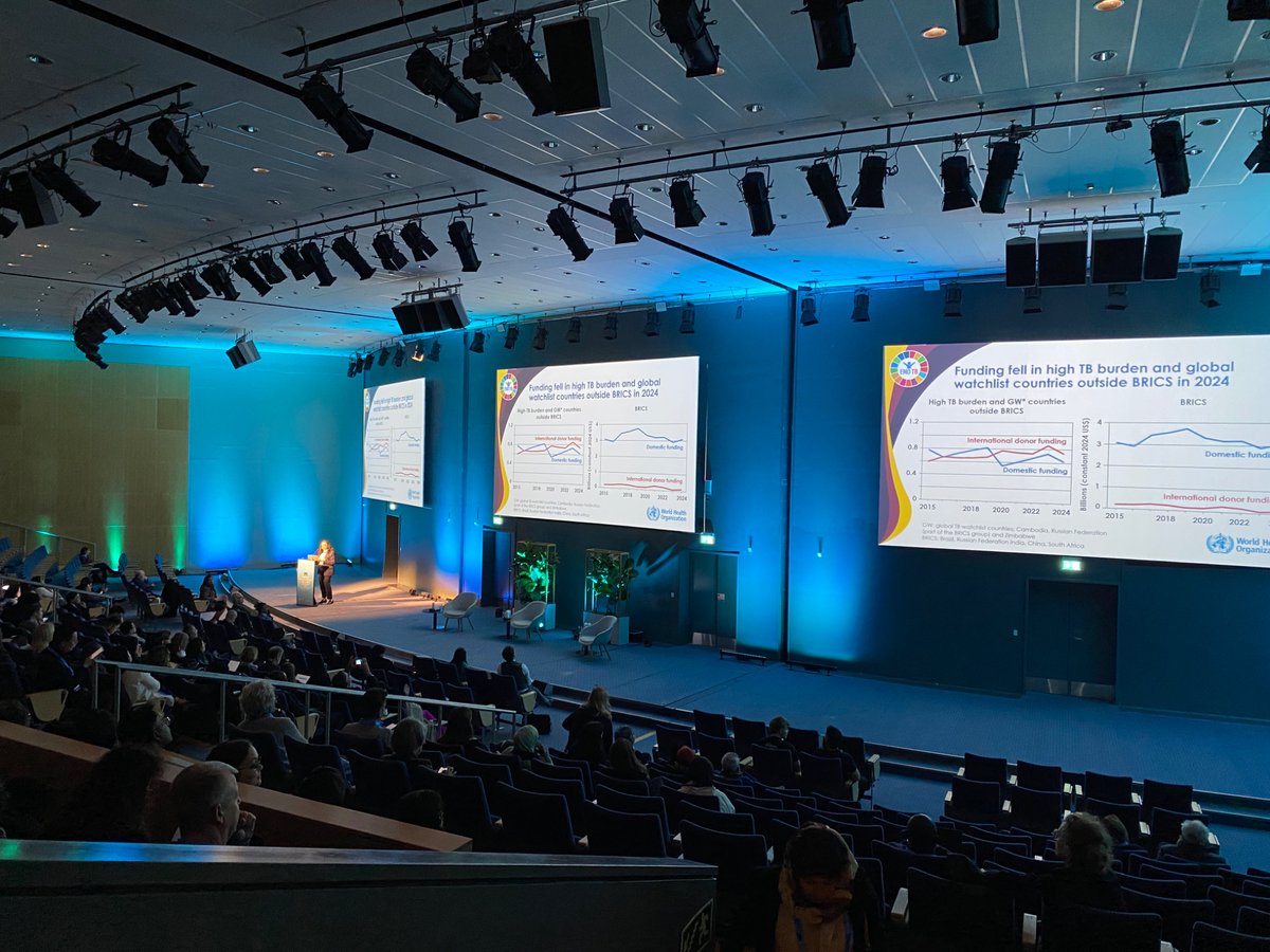 DFTablet's tweet image. WHO TB Symposium now at the Union World Conference on Lung Health in Copenhagen

Tereza Kasaeva (WHO, Director HIV, TB, hepatitis and STI) reports highlights from the WHO Global TB Report of 2025 who.int/publications/i…, abd perspectives from civil society by Yassin Tcholakov