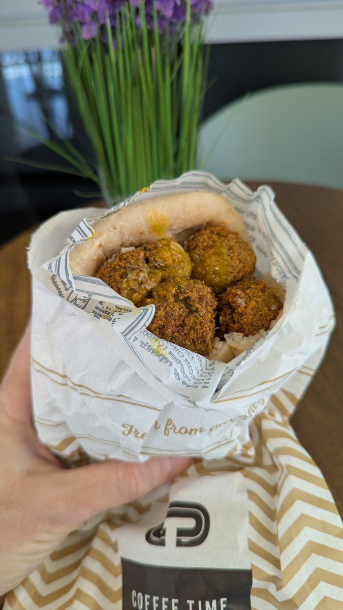 CatRobotIL's tweet image. מסתבר שיש יופי של פלאפל בבר-אילן 🔥🔥🔥