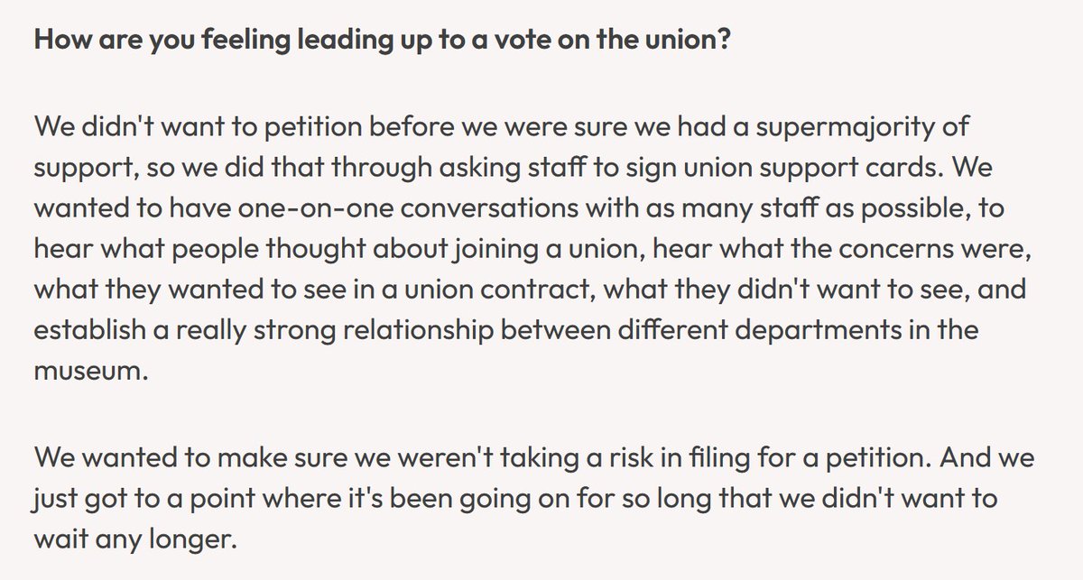 Absolutely beautiful <a href="/HellGateNY/">Hell Gate *subscribe today!*</a> interview with Rebecca Capua, a leader of the new 950 workers Met Workers Union who filed to join <a href="/UAW/">UAW</a> Local 2110 yesterday. Take a read on why unionizing, why now, and what it means to unionize in Zohran's NY at the Met!

hellgatenyc.com/met-union-nlrb…