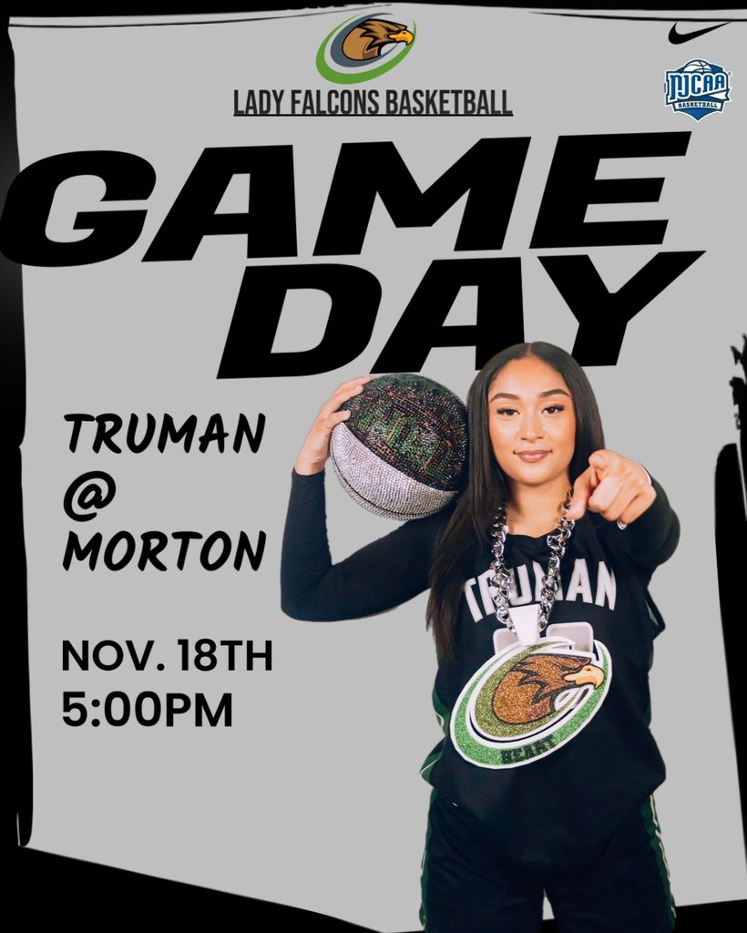 🚨GAMEDAY🚨

Your Lady Falcons WBB will head to Morton College to play today at 5pm. Come out and support our Lady Falcons as they look to get a win! The live stream will be in the bio

 fan.hudl.com/usa/il/cicero/…