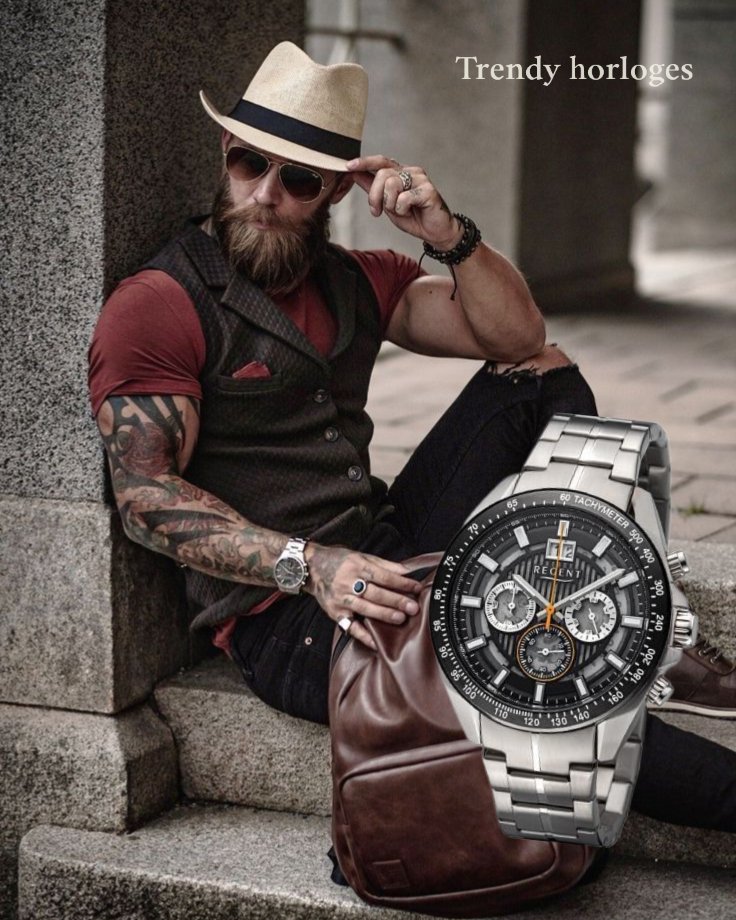 Hou dit stoere #Regent #herenhorloge voor jezelf of geef je deze kado voor de #feestdagen jij bepaalt...