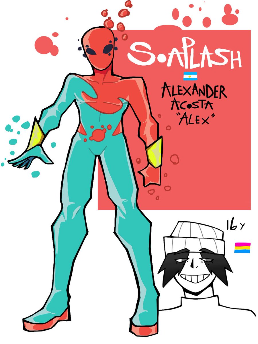 SOAPLASH
a cool (not really) superhero OC
#Oc #superheroOC #ocart