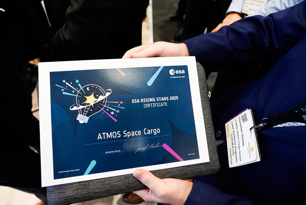 ATMOS Space Cargo tweet media