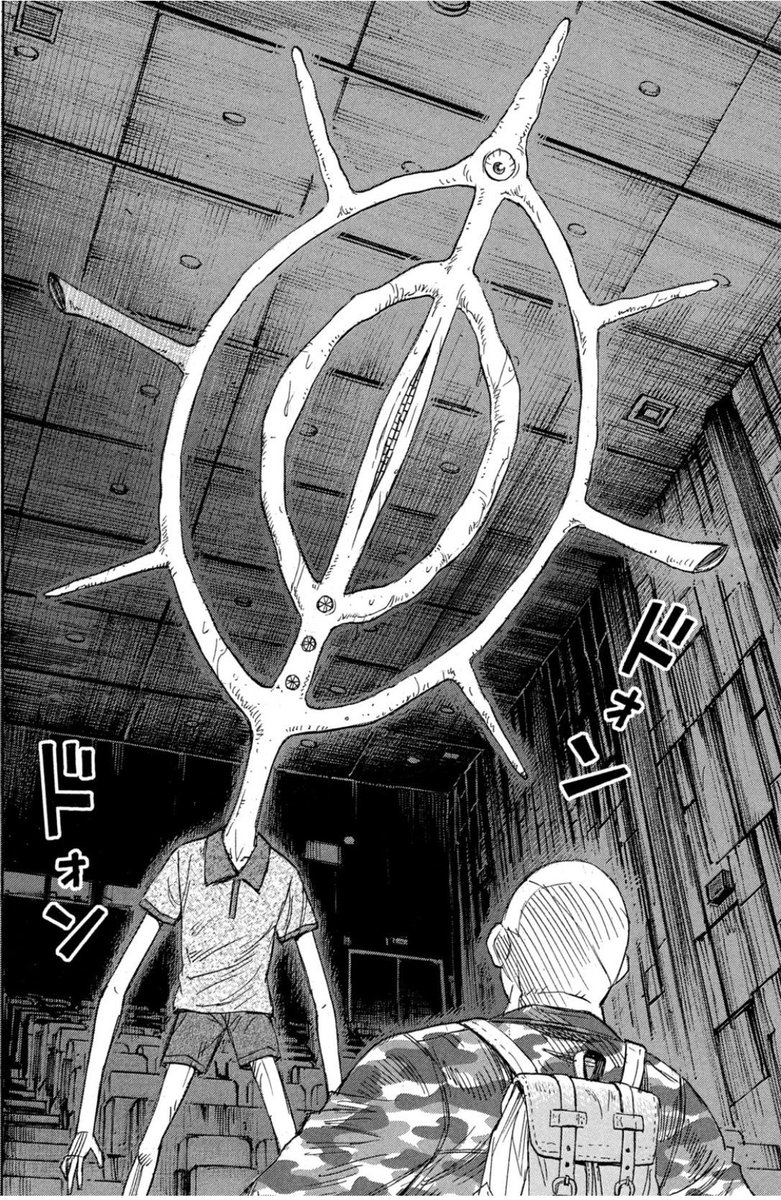 tkzwgrs's tweet image. 【悲報】ホラー漫画&quot;彼岸島&quot;さん、とんでもない新キャラを登場させてしまう