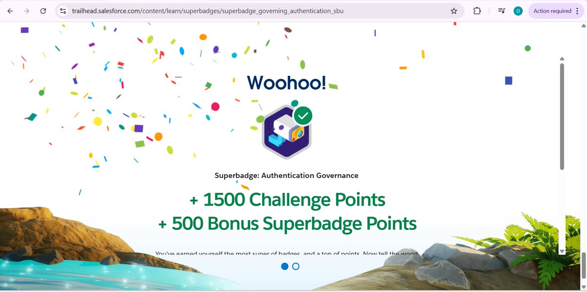 gentlemafioso's tweet photo. Just earned the Superbadge: Authentication Governance badge on @Trailhead and you should too! https://t.co/2pIB426FHq https://t.co/I1Y8zW0UFh