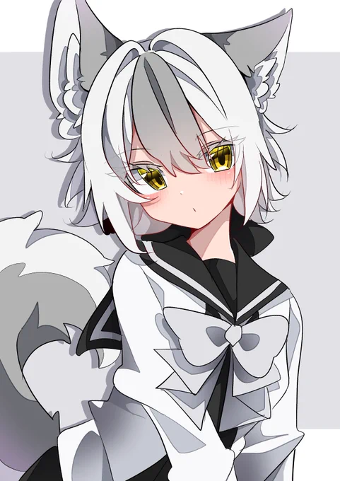 ipad版クリスタお試しで描いたブランシュちゃん