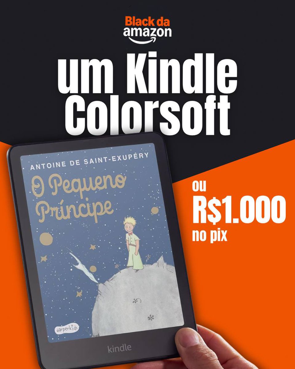 livrosedesconto's tweet image. 🚨 SORTEIO KINDLE COLORSOFT OU R$1.000 NO PIX!

regras:
— seguir @tdcomdesconto 
— dar RT nesse tweet;
— preencher o formulário.

(‼️ links dos canais e do formulário nos tweets abaixo)

💥 o resultado sai 27/11! boa sorte &amp;lt;3