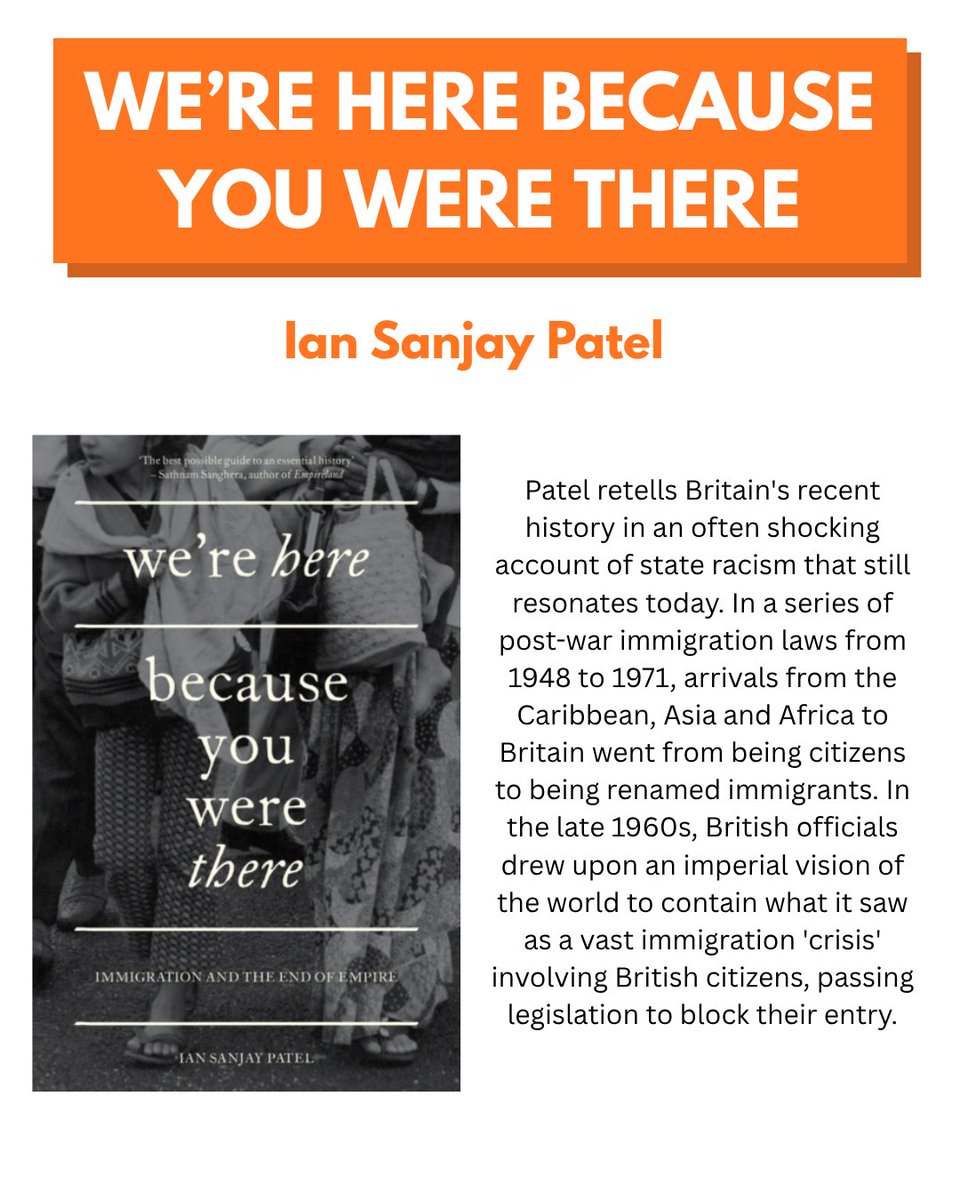 Bookmarks_books's tweet image. With Shabana Mahmood&apos;s new announcement on Labour&apos;s latest wave of attacks on migrants and asylum seekers, it&apos;s vital anti-racists continue the fight against the racist right.

Say it loud, say it clear
Refugees are welcome here.

All titles available at bookmarksbookshop.co.uk