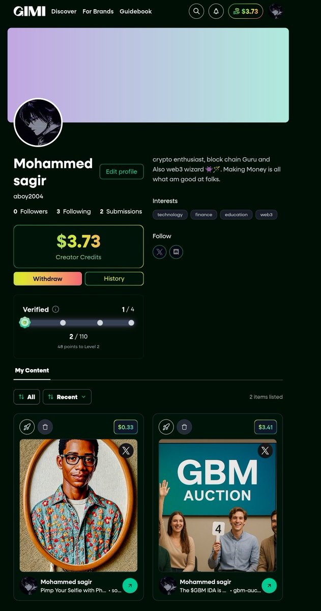 Aboy__2004's tweet photo. I’m still surprised this is real,making money just by posting or creating content on @GimiApp. It sounds unbelievable, but in just three days and with only two posts, I’ve already earned this much.
Join now 👇
https://t.co/g4yrj49Dxz…
#GIMIGlownup #ProofOfPay #CreatorReceipts https://t.co/B0ORAcm5tZ