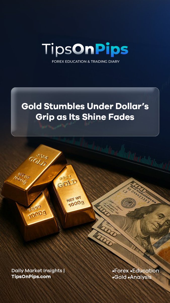 tipsonpips_'s tweet image. Gold prices are coming under pressure as the U.S. dollar strengthens, undermining the appeal of the yellow metal as a safe-haven investment. A firmer dollar makes gold more expensive for buyers using other currencies, while diminishing market expectations that the Federal Reserve…