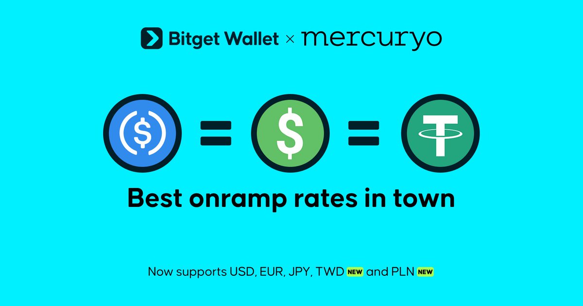 Access to stablecoins has often been constrained by FX inconsistencies and added conversion costs.

Introducing true 1:1 onramps for USDC and USDT across USD, EUR, JPY, TWD, and PLN sets a meaningful step toward greater  reliability.

And with zero-fee processing through