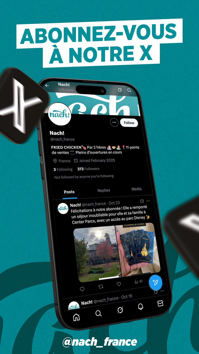 Je vous lâche des codes promo si vous faites des tweets sur Nach qui percent 😏