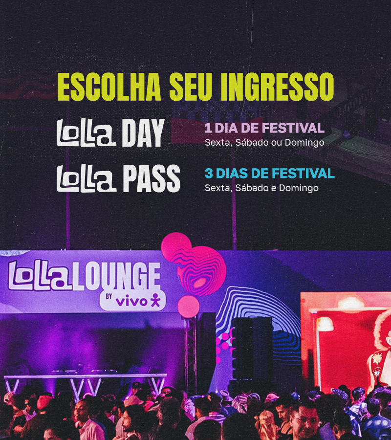 LollapaloozaBr's tweet photo. Quer curtir o #LollaBR 2026 em uma área premium exclusiva com oper bar e food, ativações incríveis e muito mais? 🤩 Vá de Lolla Lounge By Vivo! ​

Escolha seu ingresso e garanta sua experiência: https://t.co/nscePTonPU https://t.co/kxyd2tpR0Q
