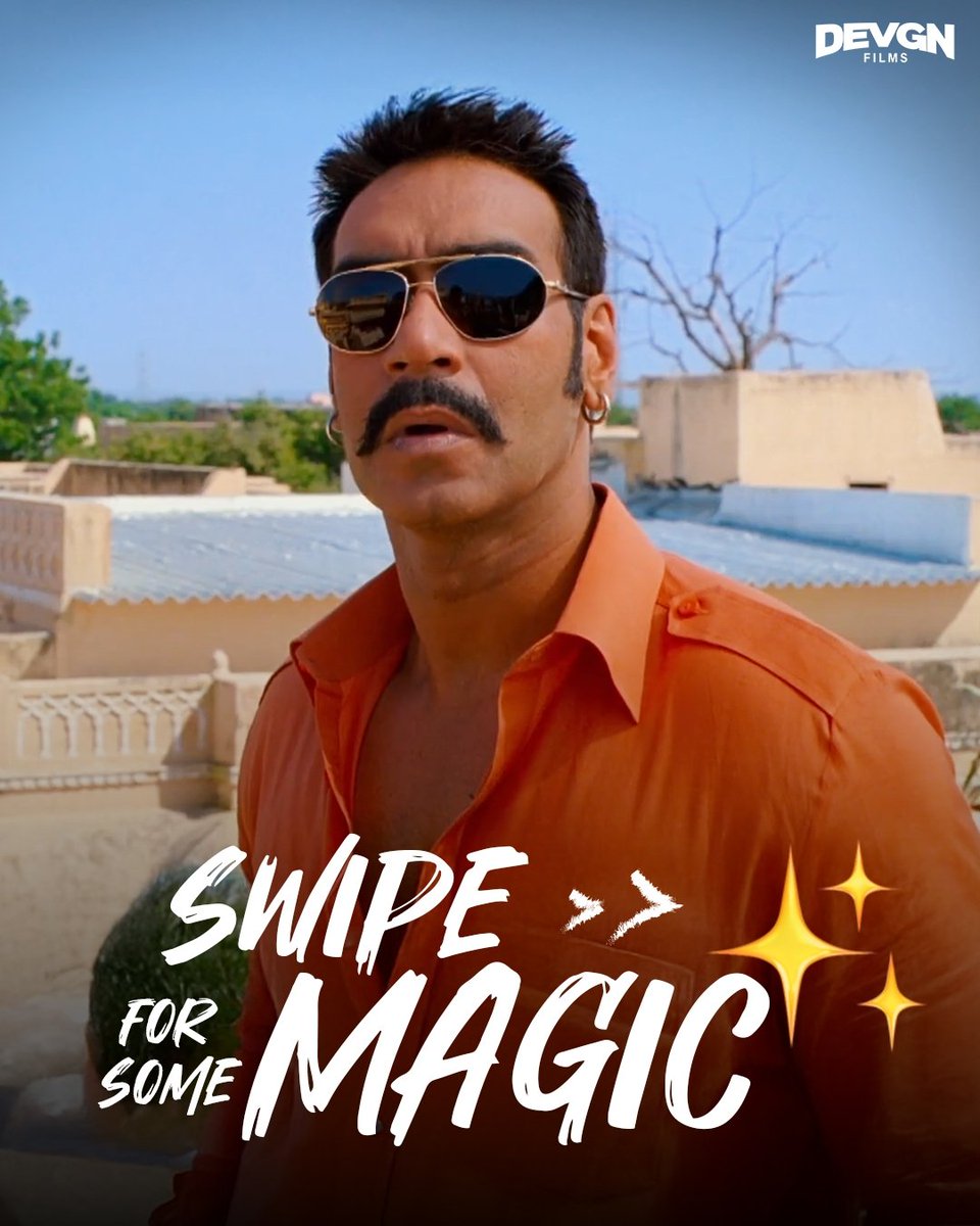 ADFFilms's tweet image. Eyes that make us go &quot;Chalao na nainon se baan re...&quot; 🤩

#DevgnFilms #AjayDevgn 

[Bollywood, Bol Bachchan, Ajay Devgn Eyes, Bollywood Actors, Cinema, Sunglasses, Acting, Expressions]