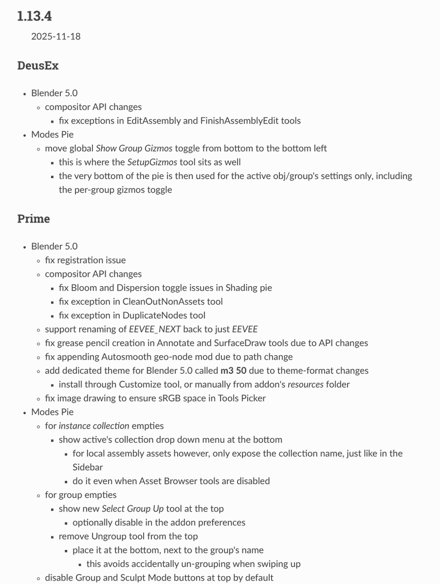 machin3io's tweet photo. #MACHIN3tools 1.13.4 is out! #b3d

https://t.co/kVo0MEAEeS - Blender Market, Gumroad, Documentation

What's new: https://t.co/aUCvvBeRIM https://t.co/cumlFVPlPo