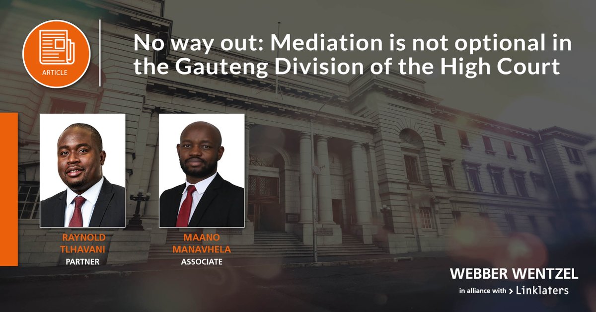 Since 22 April 2025, parties in civil matters must undergo mediation before applying for a trial date. 

In one of the first judgments on this requirement, the court in Brondani v Brondani reaffirmed that mediation cannot be avoided simply because parties believe it will fail or