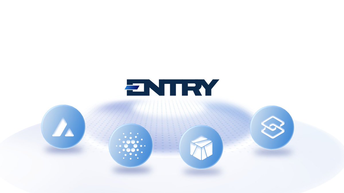 entry_network's tweet image. Real progress doesn’t happen in silos. It happens when builders, regulators, and innovators share a table.

That’s what ENTRY’s integrations wih @avax, @Cardano, @SecretNetwork, and @BTC_OS  stand for:

Bringing the next generation of capital onchain.