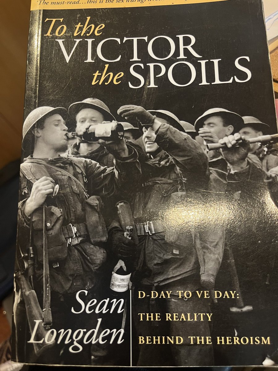 almurray's tweet image. Got back my copy of this. Such a good book. 
@james1940
@wehavewayspod 
@ww2headquarters
