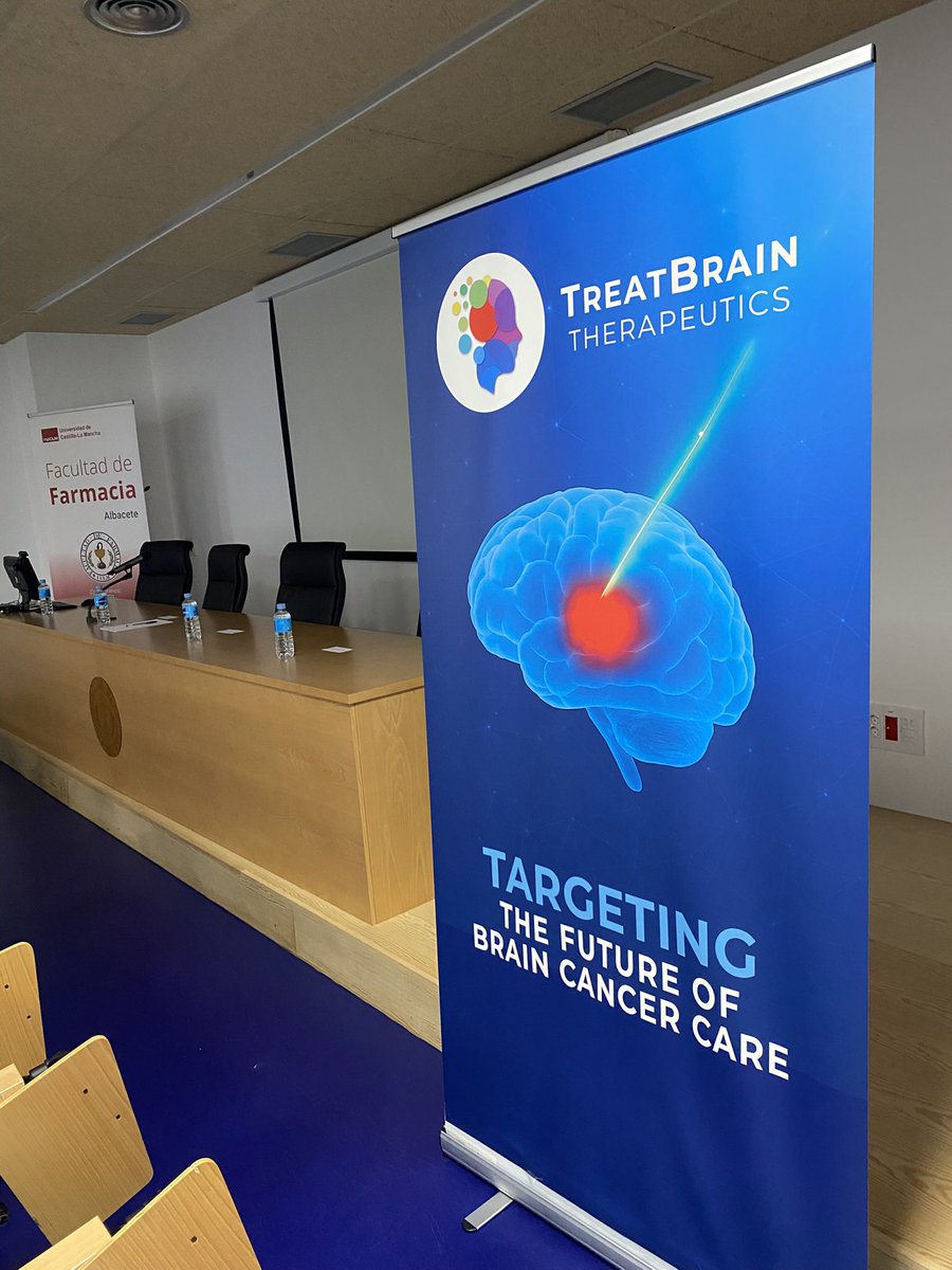 InesCaro22's tweet photo. 🚀 Last friday we celebrared the opening of the new spin-off “TreatBrain Therapeutics”- a proyect born from research and driven by the mission to transform brain health through innovation. Congratulations to everyone! 🧠👏🏽 https://t.co/M9OZlqSNpo