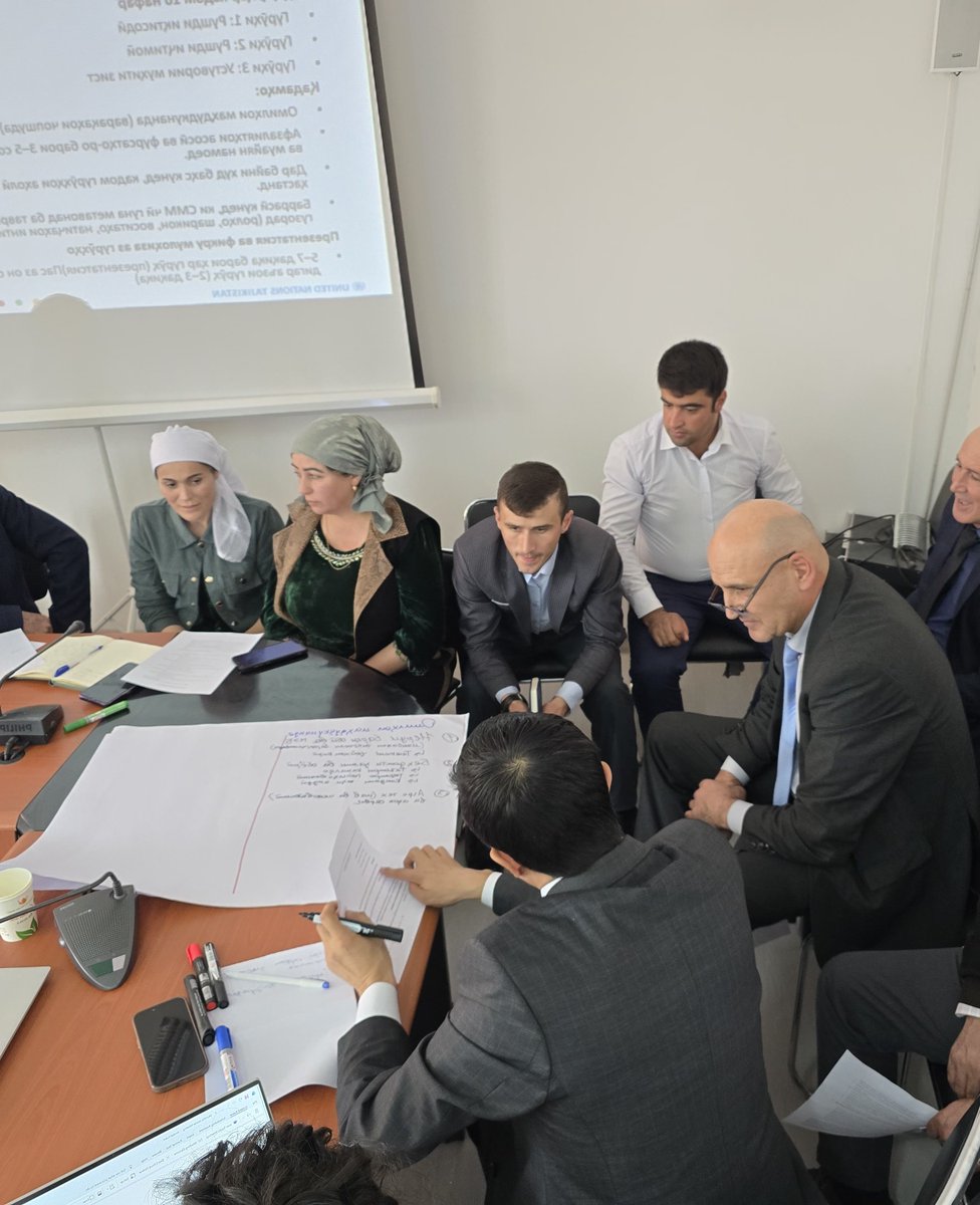 UNinTajikistan's tweet image. @UNinTajikistan  &amp;amp; #MoEDT successfully concluded four regional consultations on the  UN Country Analysis to provide an integrated, forward-looking &amp;amp; evidence-based foundation for setting future priorities for the  forthcoming #CooperationFramework (#UNSDCF) for 2027–2030. 
#SDGs