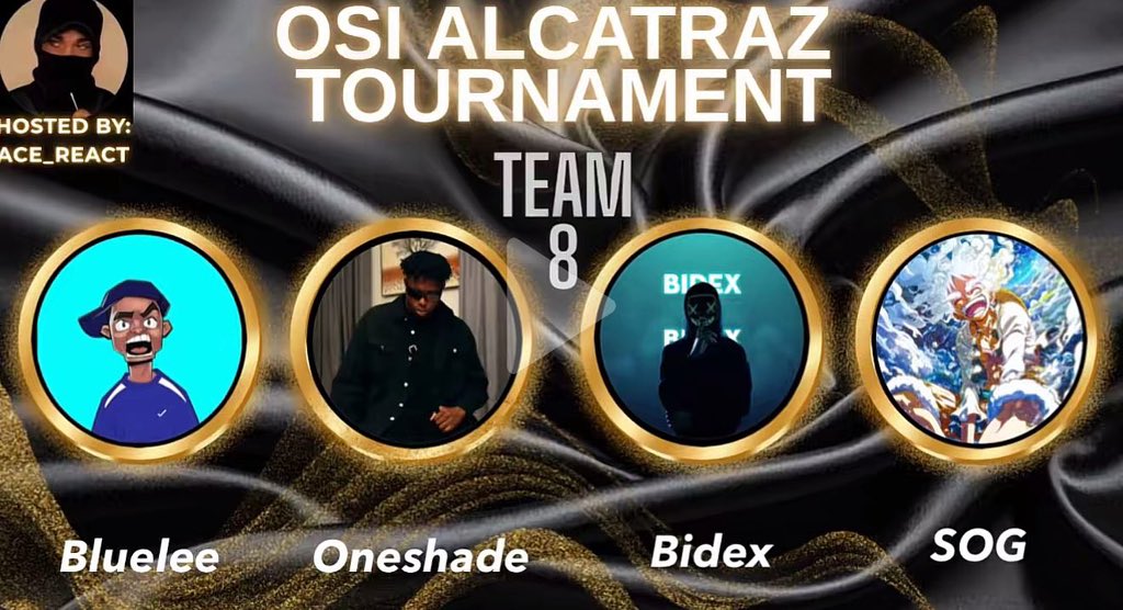 Liverecordcodm's tweet image. Drop 1 word for this team in the Ace Alcatraz Tournament 🏟️🔥

Good pick or nah? #CallofDuty