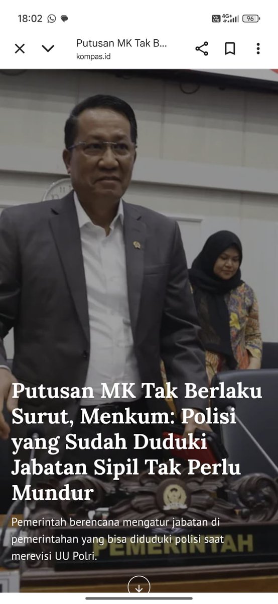 Putusan MK bukan panggung untuk adu narasi, tapi ajakan untuk memahami hukum secara jernih. Dukung Polri untuk bersikap bijak dan konstitusional. Jangan biarkan hoaks mengaburkan substansi. Yang kita perlukan: Fakta Bukan Hoax. #MenyikapiPutusanMK