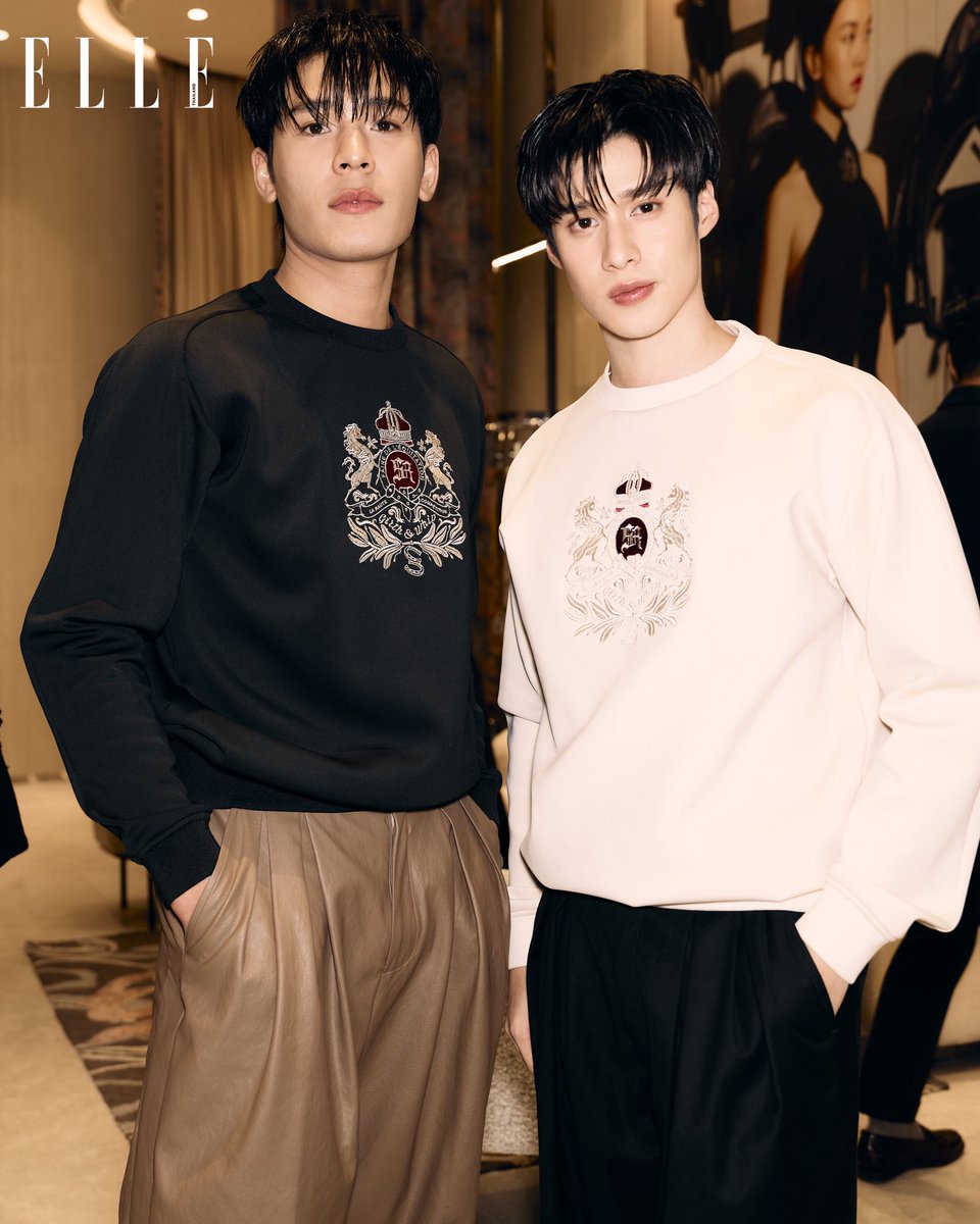 ELLEThailand's tweet photo. เก็บตกลุคเท่ของ เพิร์ล @pearlpooo และพีค @peakpeemapol ที่มาร่วมงาน SIRIVANNAVARI Flagship Store Grand Opening พร้อมโททัลลุคจาก SIRIVANNAVARI

#ELLEThailand
#SIRIVANNAVARI 
#SIRIVANNAVARISiamParagon
#SRAW25 
#pearlpooo #peakpeemapol https://t.co/xAawcL26ao