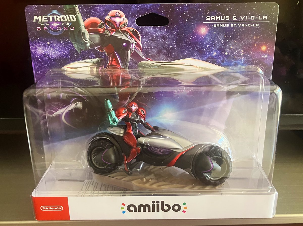 bitvivo's tweet photo. #CallMail #NintendoSwitch2 #MetroidPrime4 El amiibo más grande para la colección y ganas de que llegue el juego también. https://t.co/9o8YR7x8EH