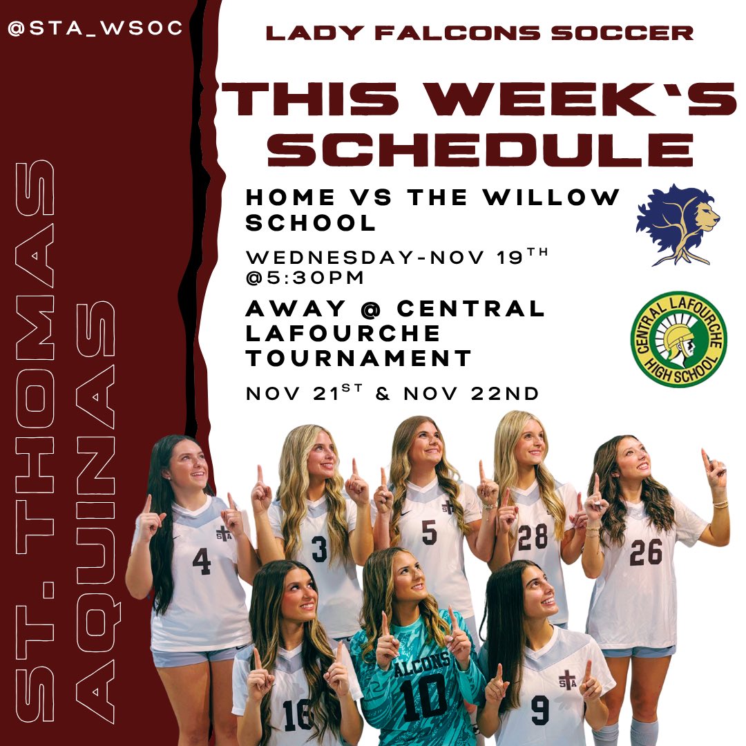 St. Thomas Aquinas Lady Falcons Soccer tweet media