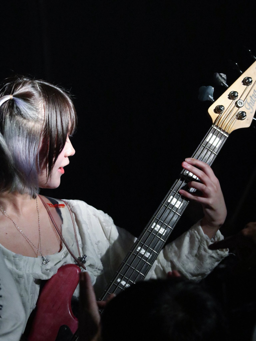 On stage media image