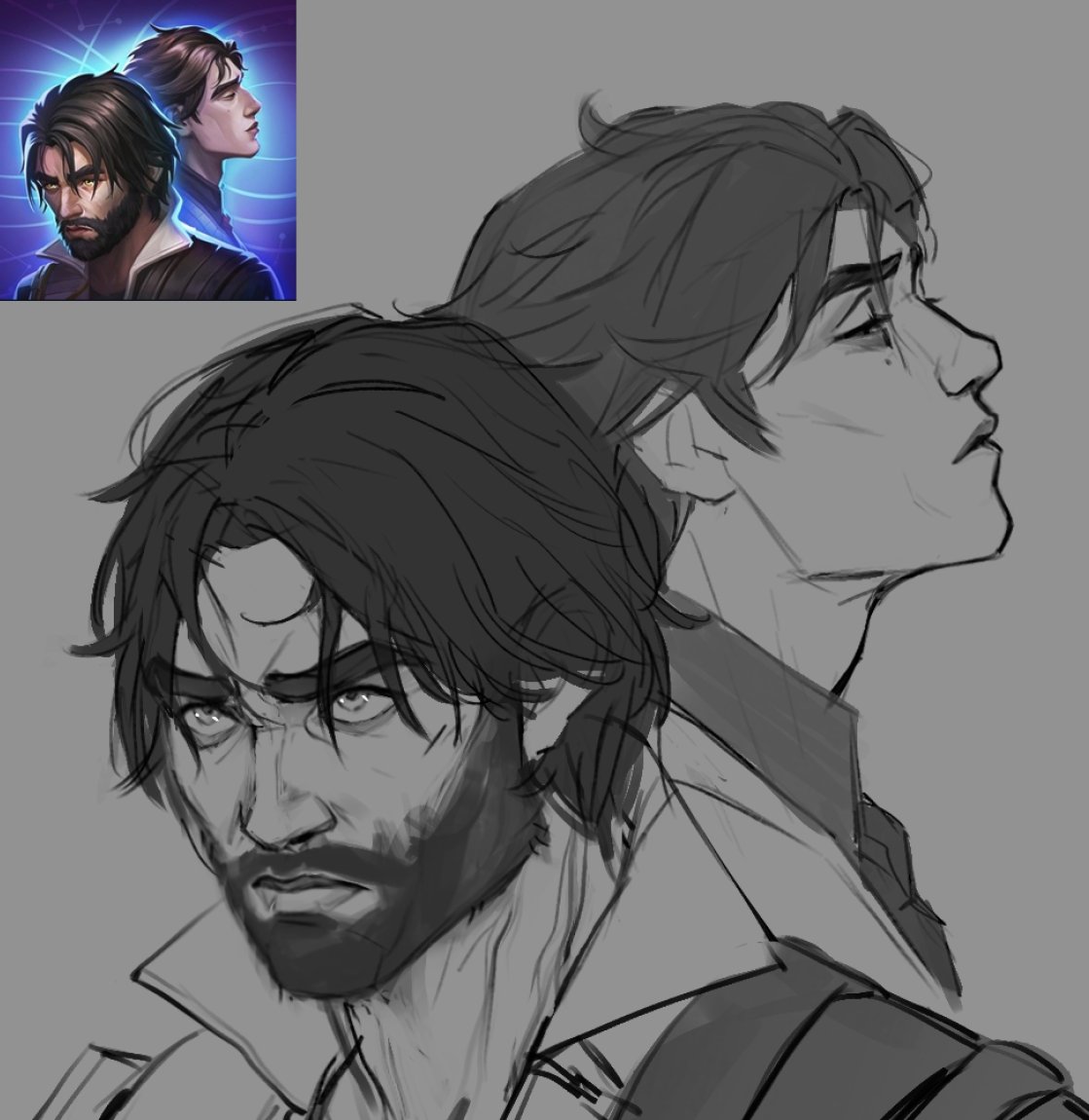 thisisacomputah's tweet image. wait this sketch is eating??? god JAYVIK I HAVE MISSED U SM