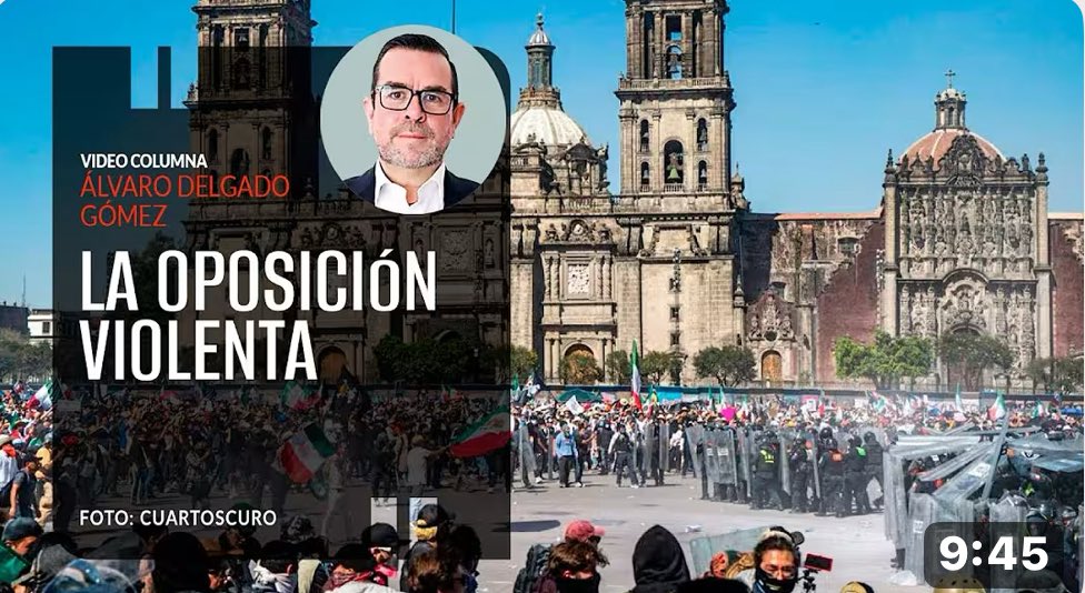 La ultraderecha en México ha optado por la violencia. Los responsables son los instigadores, de <a href="/ClaudioXGG/">Claudio X. González G.</a> a <a href="/VicenteFoxQue/">Vicente Fox Quesada</a>, de <a href="/RicardoBSalinas/">Don Ricardo Salinas Pliego</a> a <a href="/EnriqueKrauze/">Enrique Krauze</a>. ¿No llamaron con la <a href="/GeneracionZmx_/">Generación Z</a> a derrocar a <a href="/Claudiashein/">Claudia Sheinbaum Pardo</a>, como en Nepal? ¿O no sabían?
youtu.be/51mKwtHQ8Hc?si…