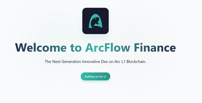 RicardoAng69736's tweet image. @ArcFlowFinance
ArcFlow Finance NFT is redefining digital asset utility Bringing seamless liquidity, smarter DeFi tools, and real value to NFT holders. If you’re watching the next wave of innovation, keep your eyes on ArcFlow.   #ArcFlowFinance #NFT #DeFi #Web3