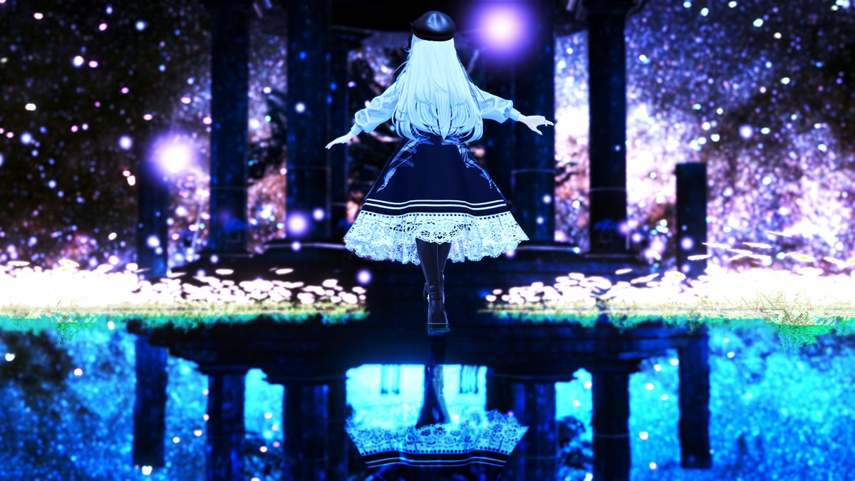 cuculex_vrc's tweet image. 星降りの湖 - Lake of falling star - by tiwa 
vrchat.com/home/launch?wo…