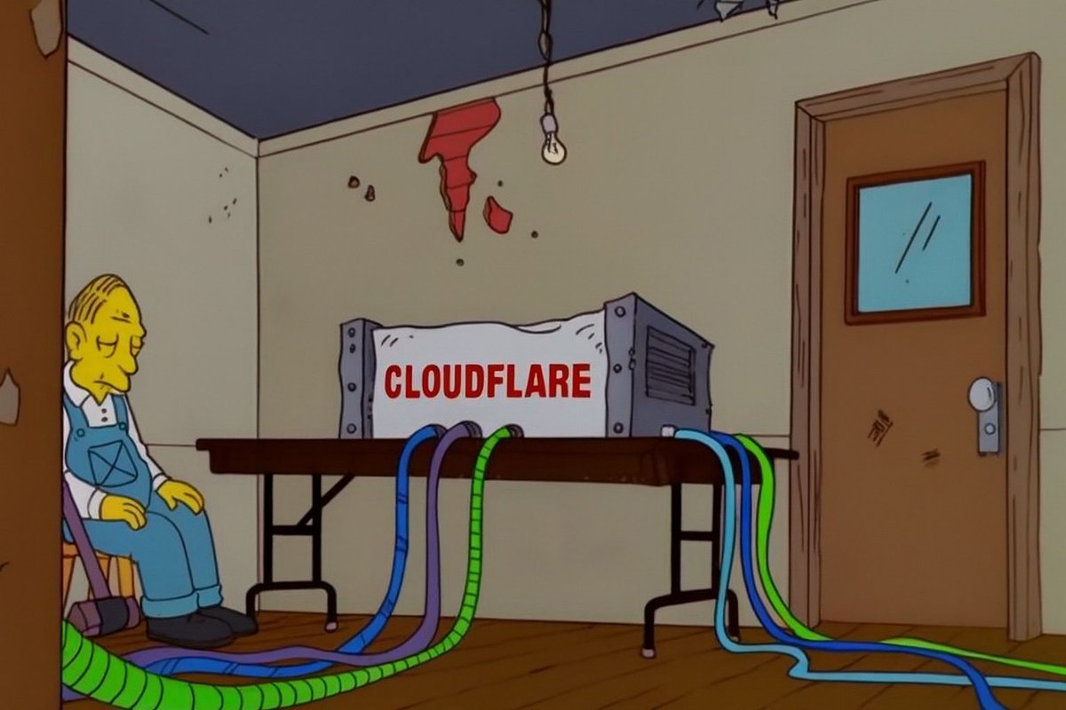 sector7gp's tweet image. Already posted? #claudflare