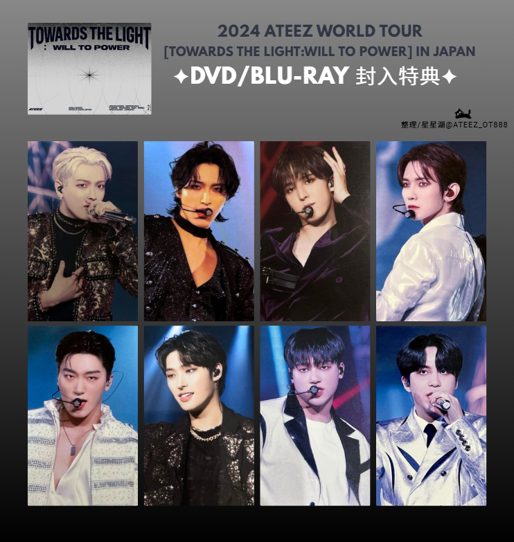 ATEEZ 映画 特典 4DX TOWARDS THE LIGHT トレカ ユノ 新 モデルゲーム