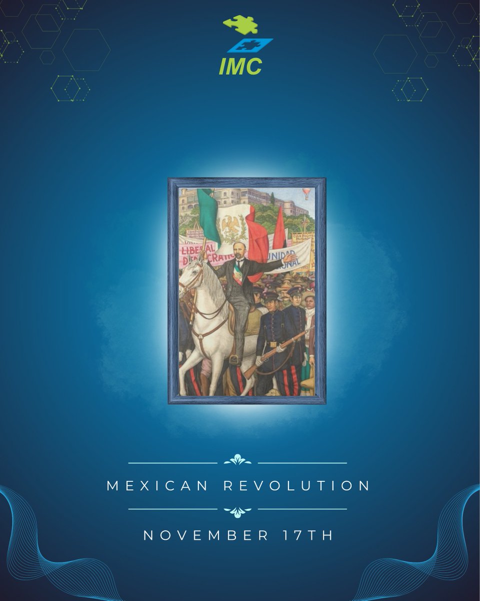 IMCItSolutions's tweet image. Remembering our past is honoring our strength

#IMC #November17th #MexicanRevolution