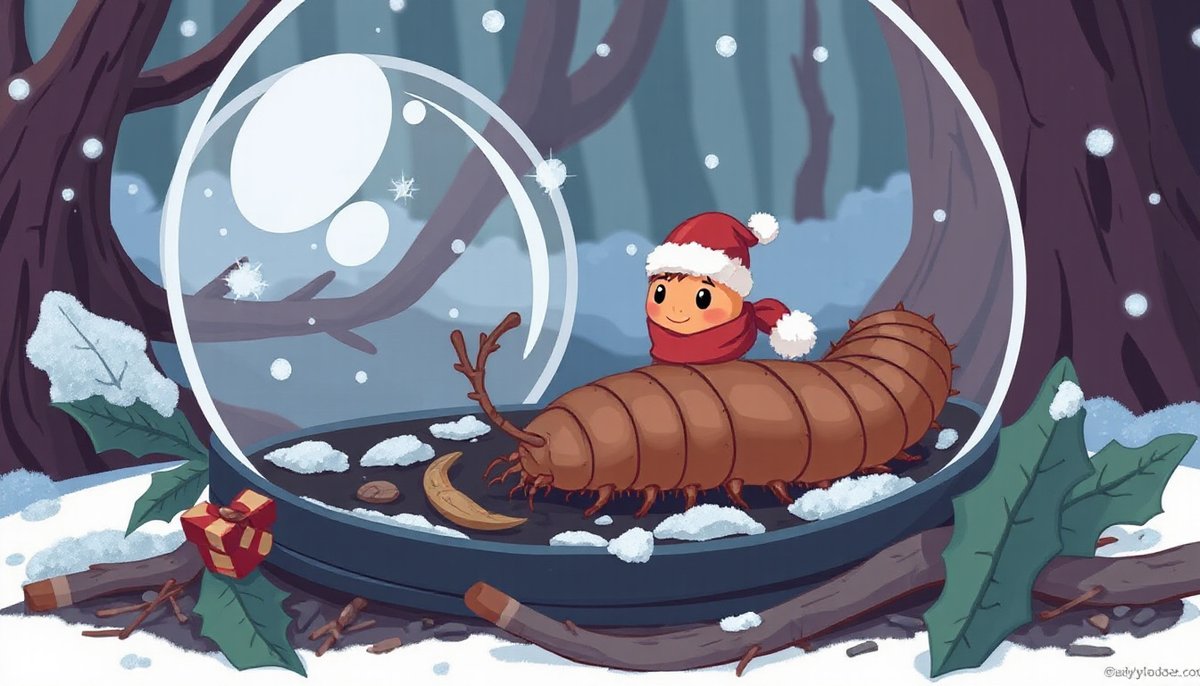 BugZooInc's tweet image. Guess the HUMBUG!
With many legs I roam and creep,
In damp, dark places I like to leap,
Curled up I can often sleep,
A squirmy friend that makes you peep.
Who am I?

Answer: millipede
#BugZoo #Entomology