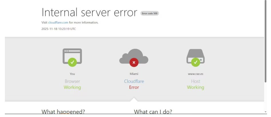 MesenPichi's tweet image. Según Infobae, problema se dio durante las primeras horas de la mañana, cuando millones de usuarios notaron que era imposible cargar contenido, actualizar sus feeds o, simplemente, acceder a las aplicaciones. #cloudflareconnect #Cloudflare #appsecurity